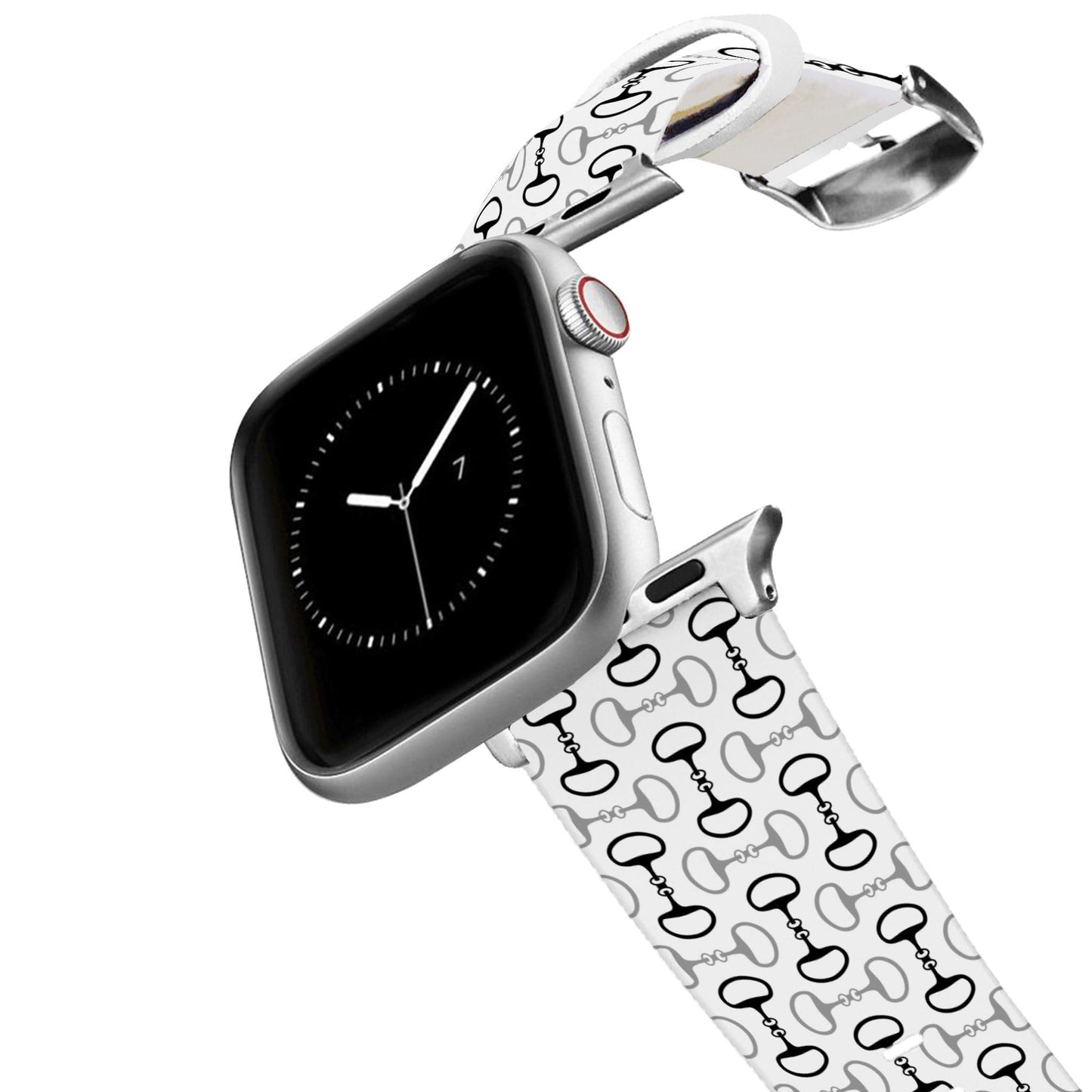 Bits White Apple Watch Band