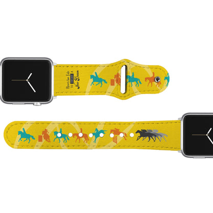 OTTB Dream a New Dream Leather Apple Watch Band