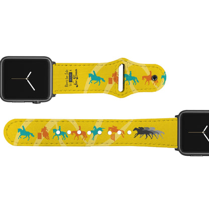 OTTB Dream a New Dream Leather Apple Watch Band