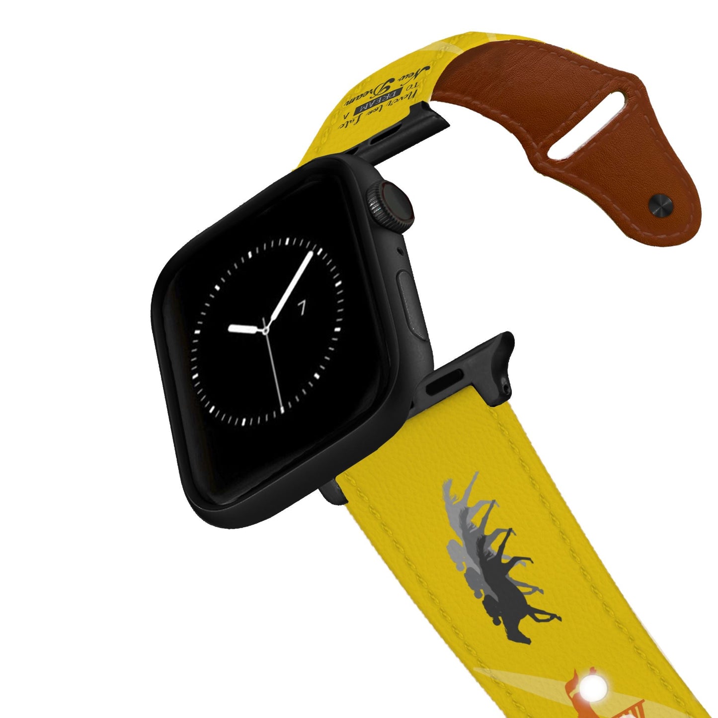 OTTB Dream a New Dream Leather Apple Watch Band