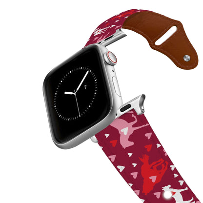 Pony Love Leather Apple Watch Band