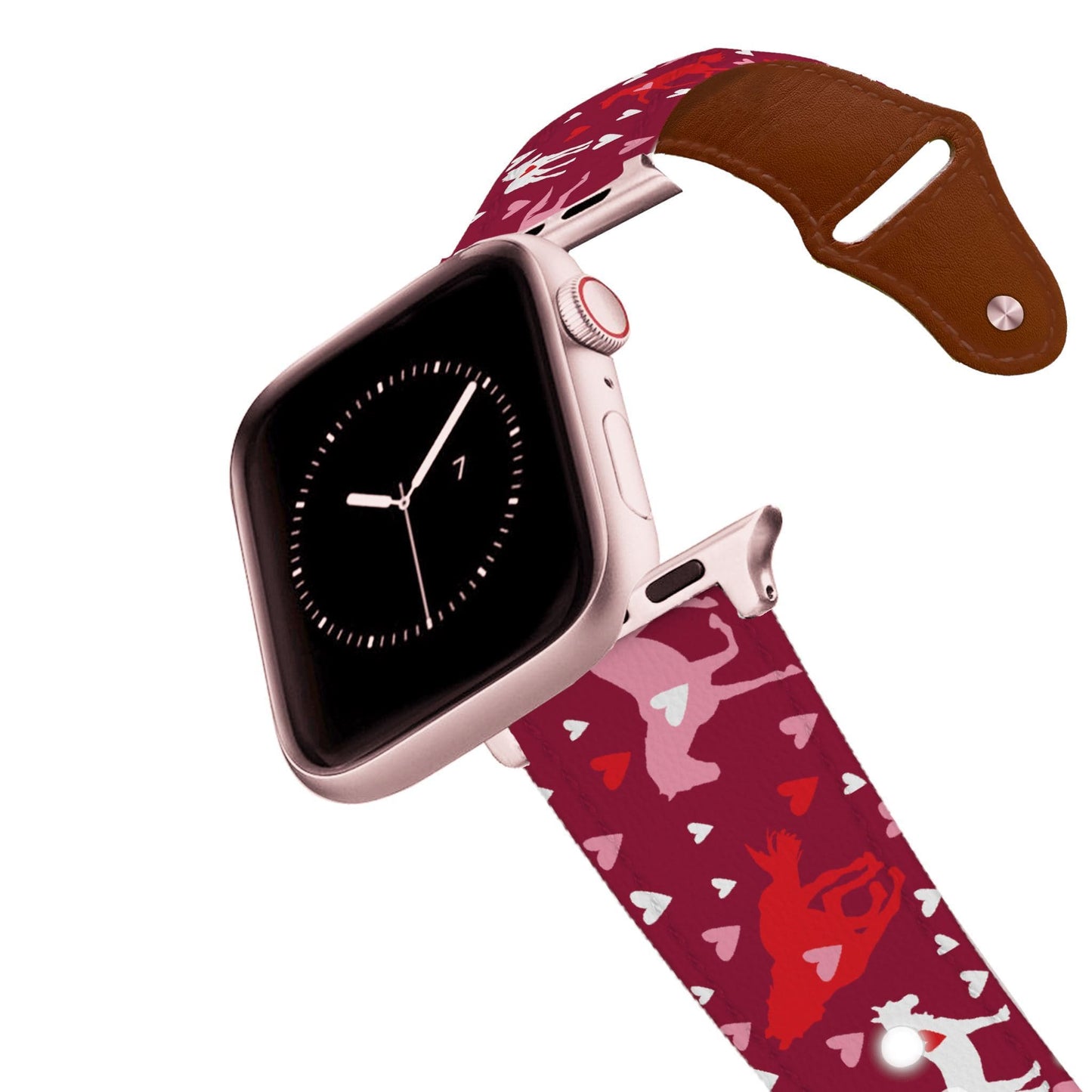 Pony Love Leather Apple Watch Band