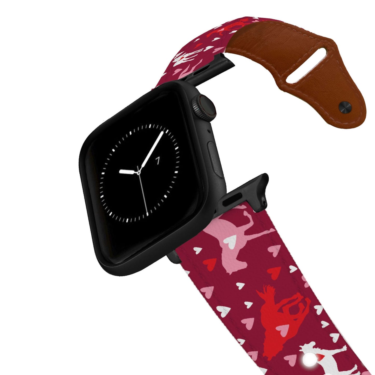 Pony Love Leather Apple Watch Band