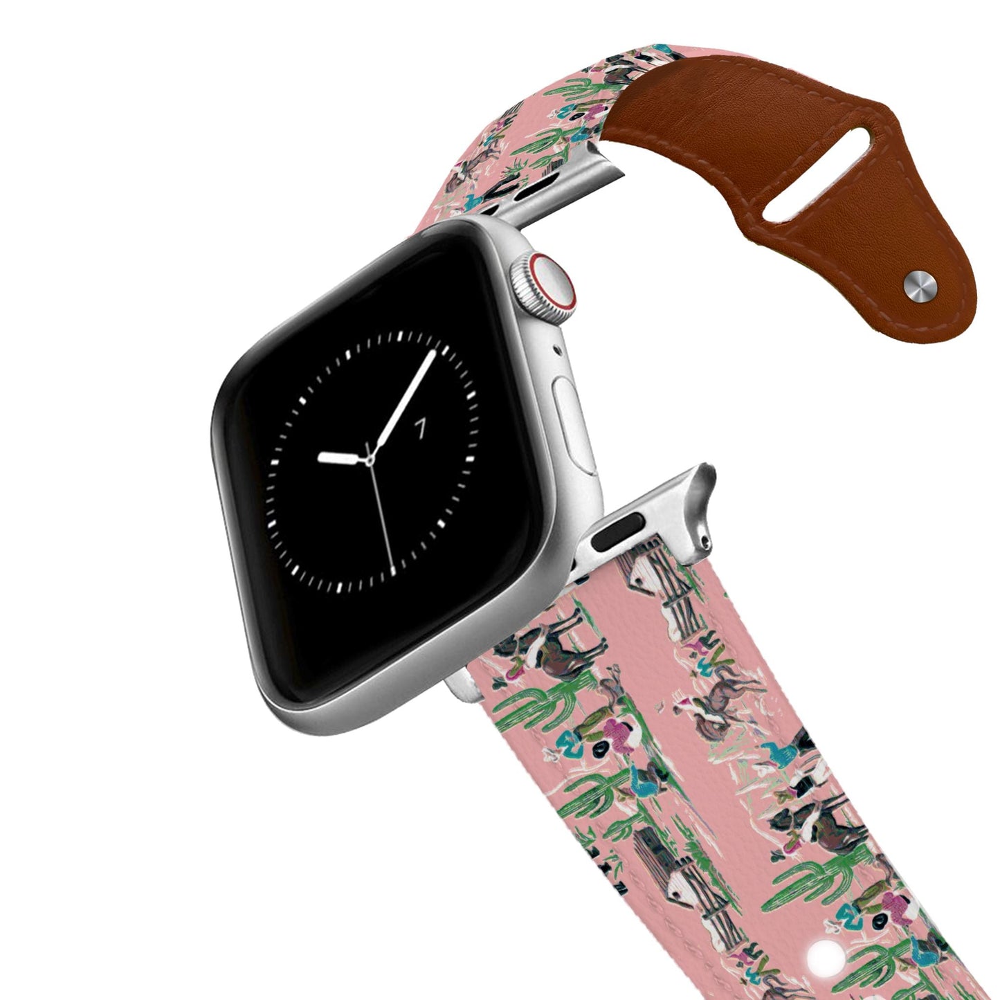Vintage Cowboys Leather Apple Watch Band