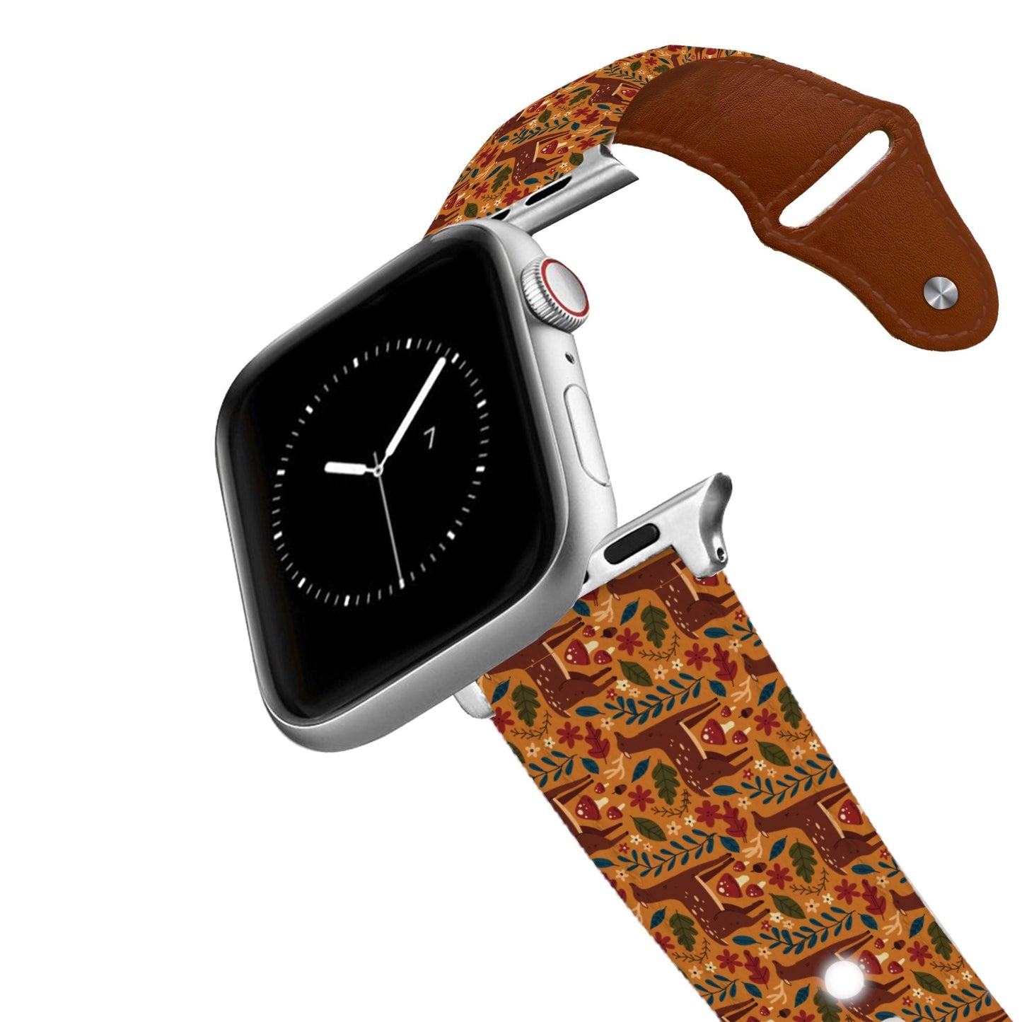 Autumn Buck Leather Apple Watch Band