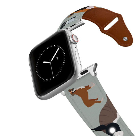 Boxer Leather Apple Watch Band