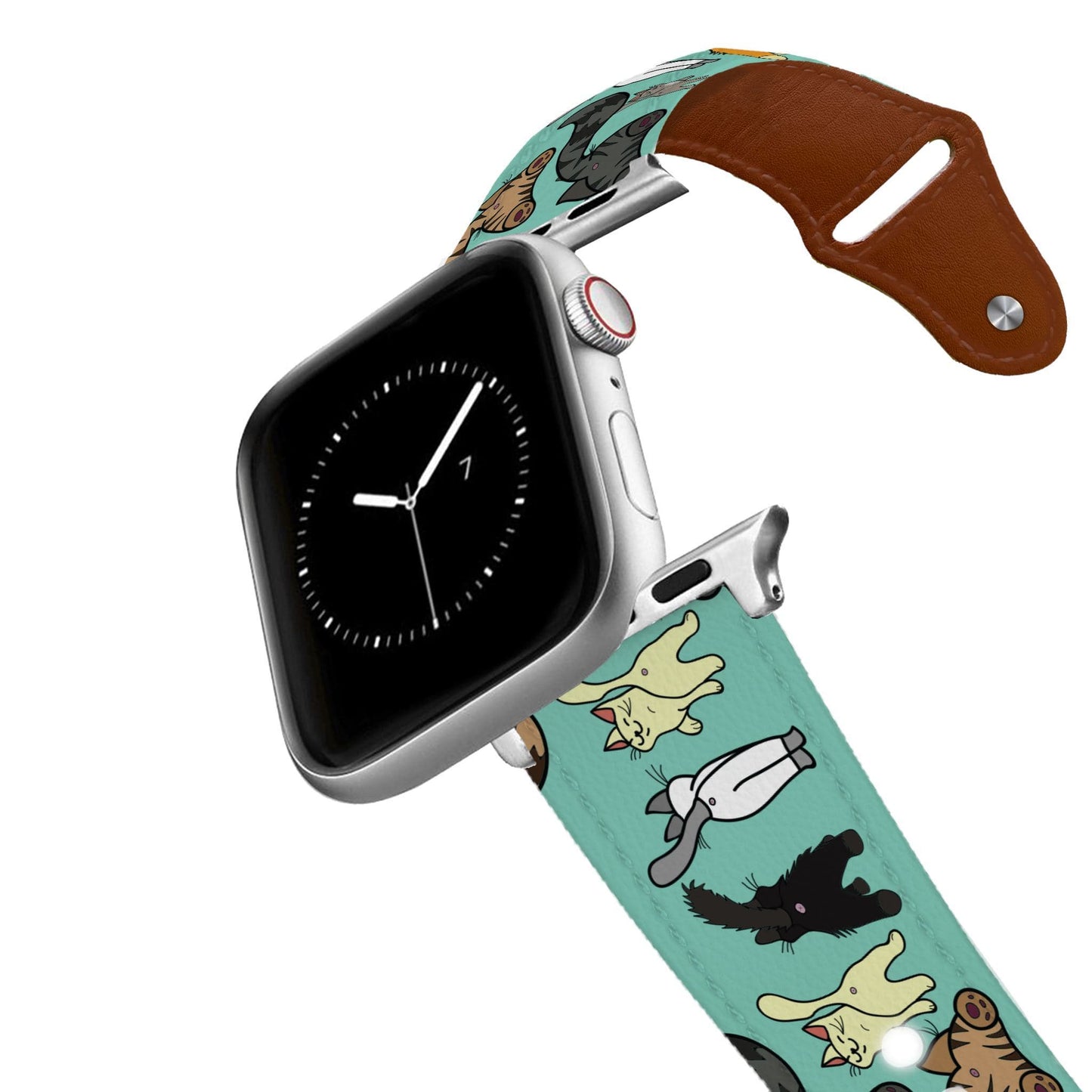 Cat Butts Leather Apple Watch Band