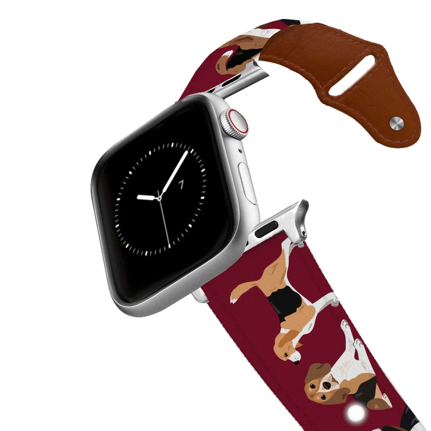 Beagle Leather Apple Watch Band