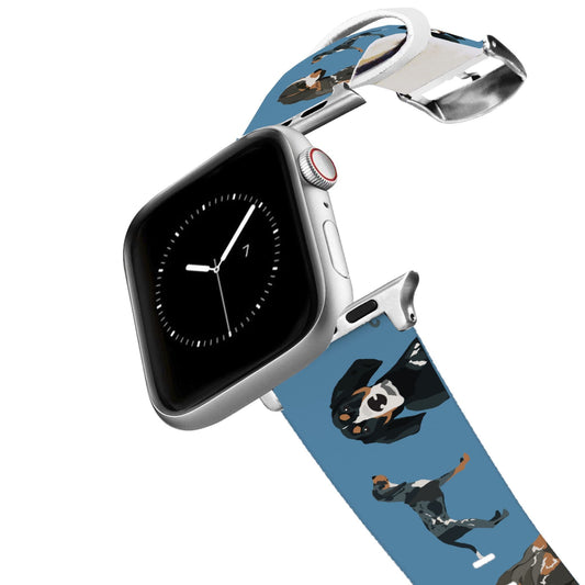 Bluetick Coonhound Apple Watch Band