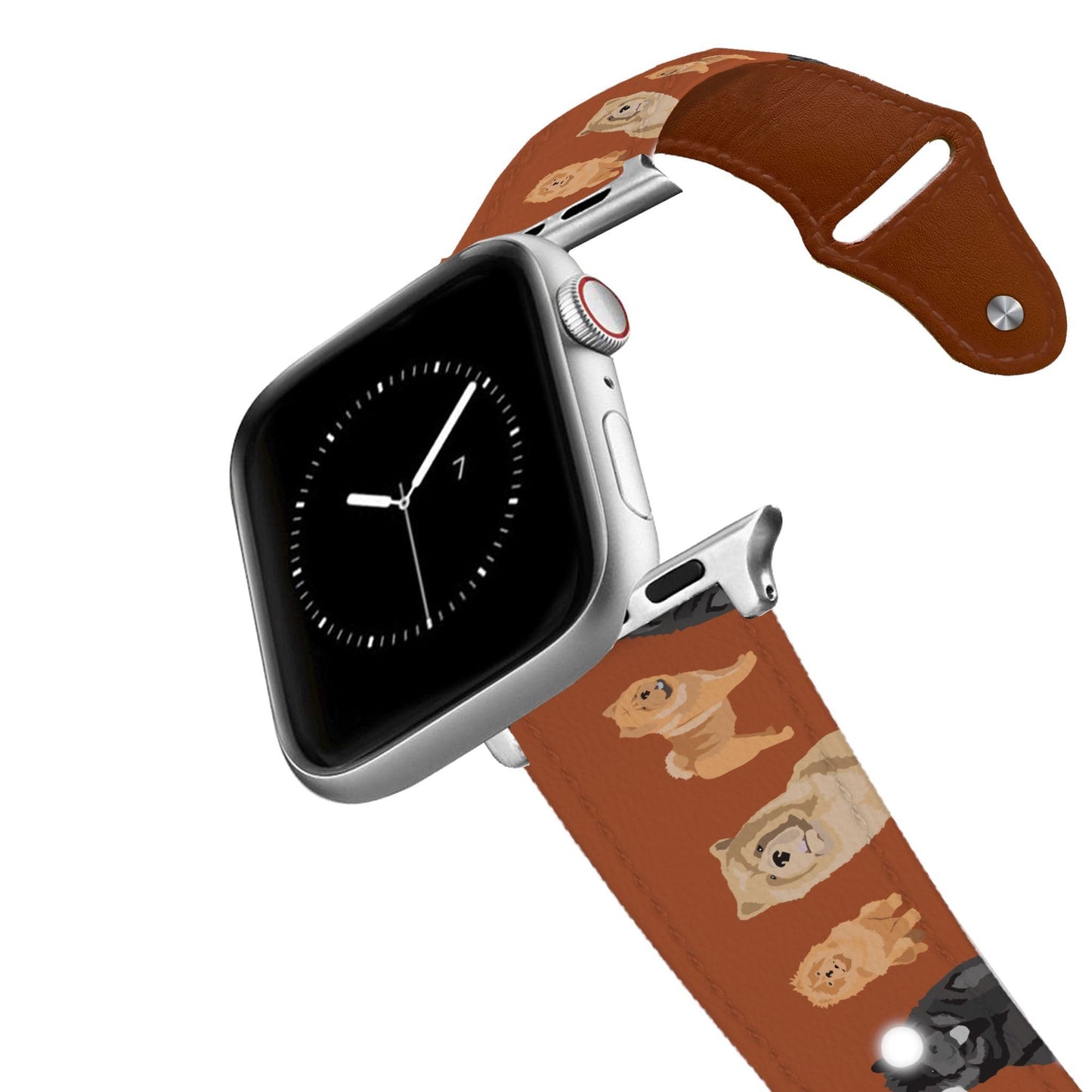 Chow Chow Leather Apple Watch Band