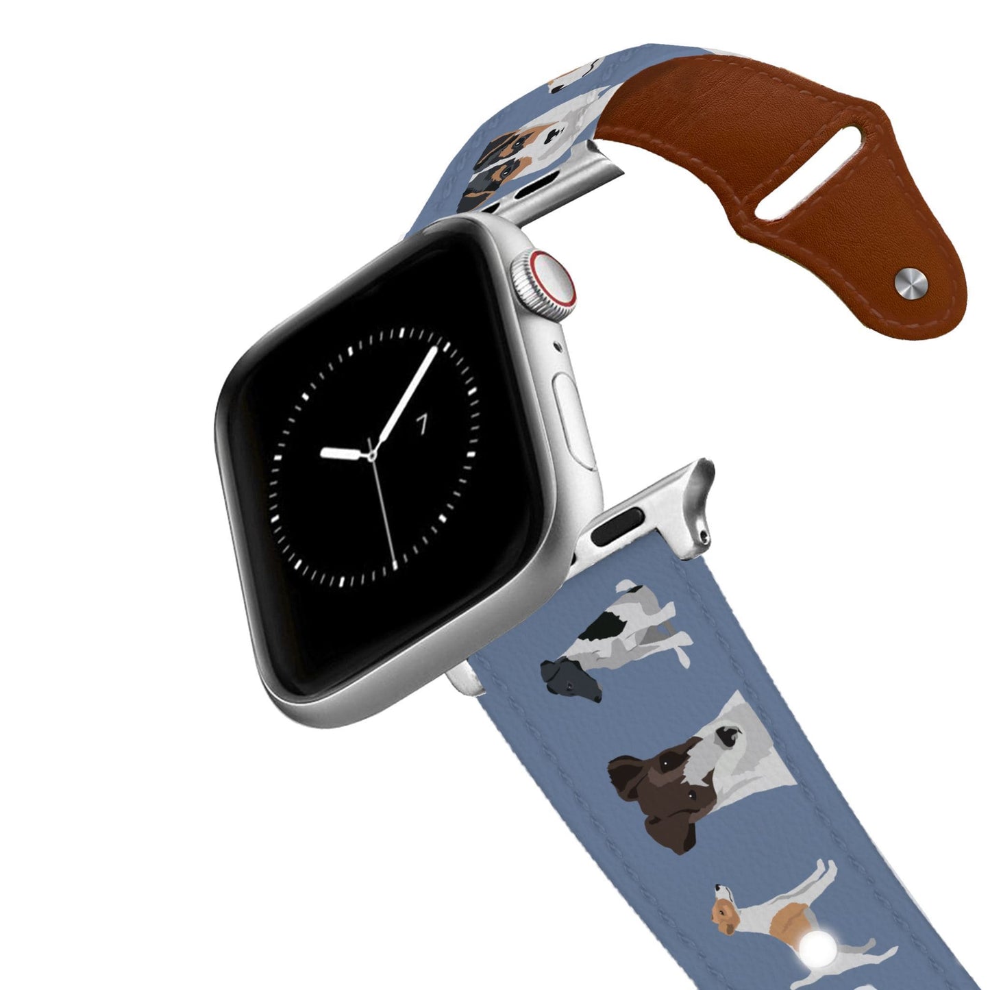 Smooth Fox Terrier Leather Apple Watch Band
