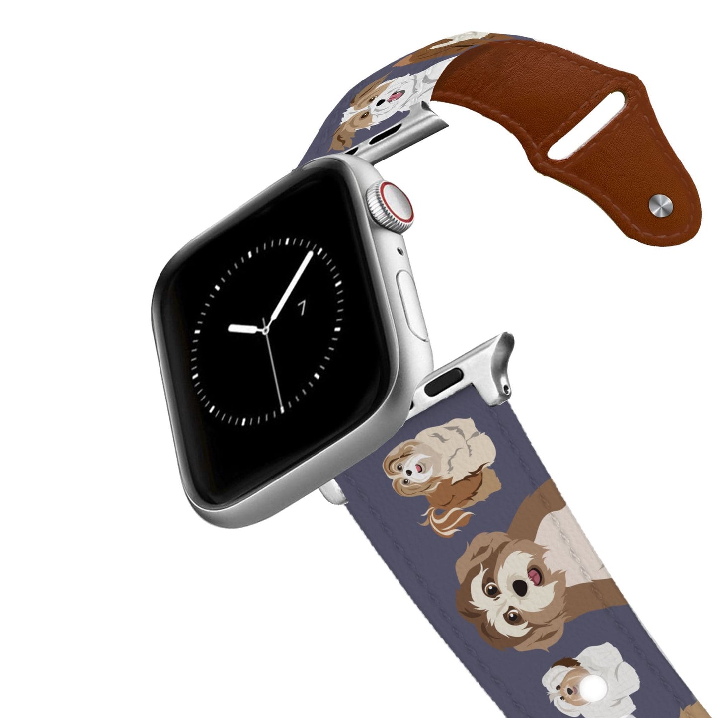 Havanese Leather Apple Watch Band