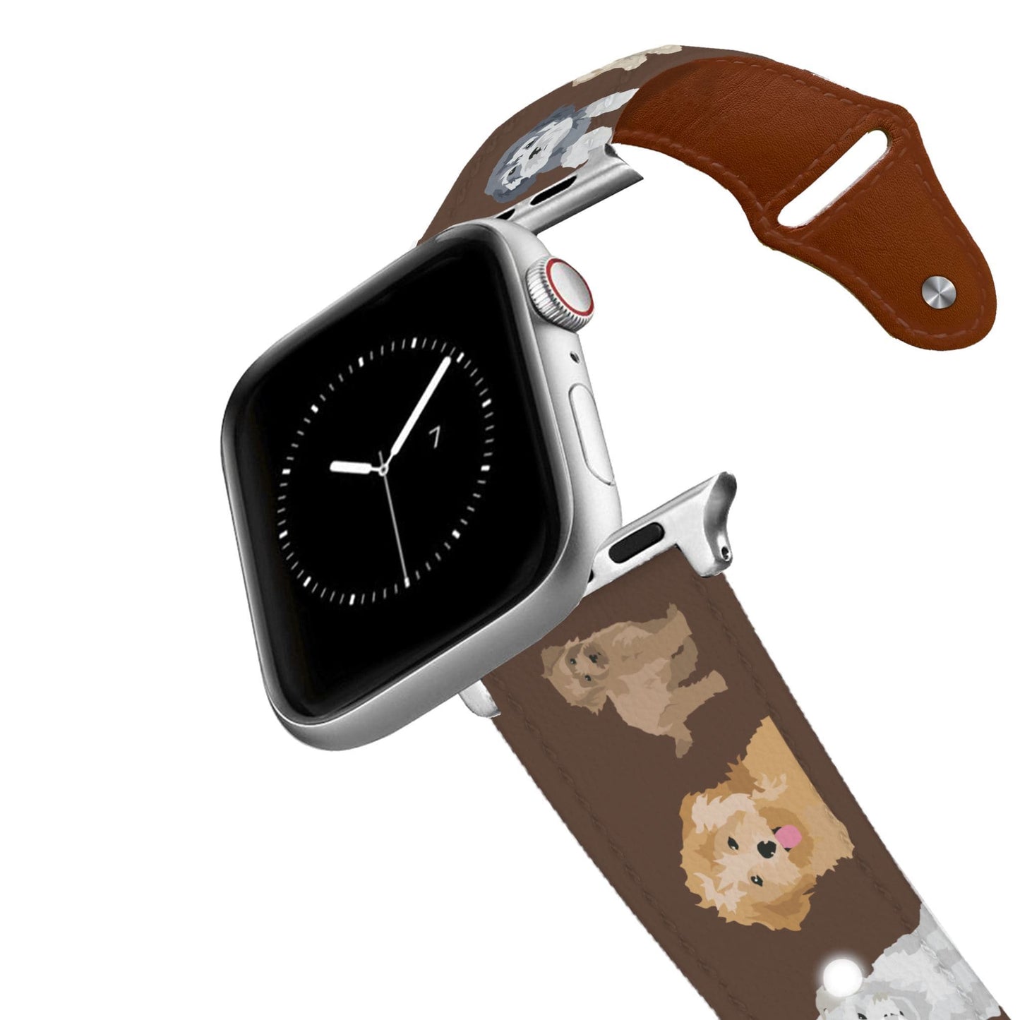 Maltipoo Leather Apple Watch Band