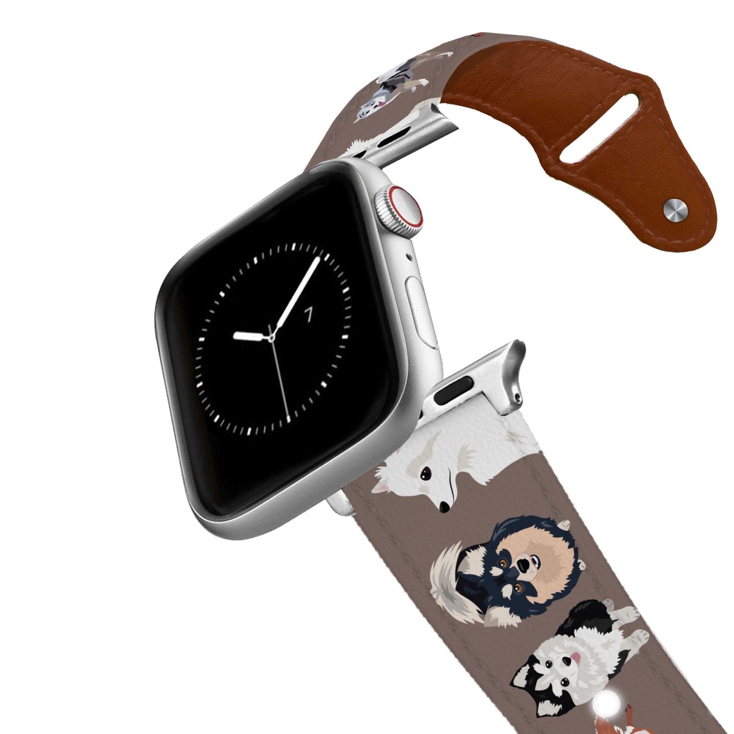 Pomsky Leather Apple Watch Band