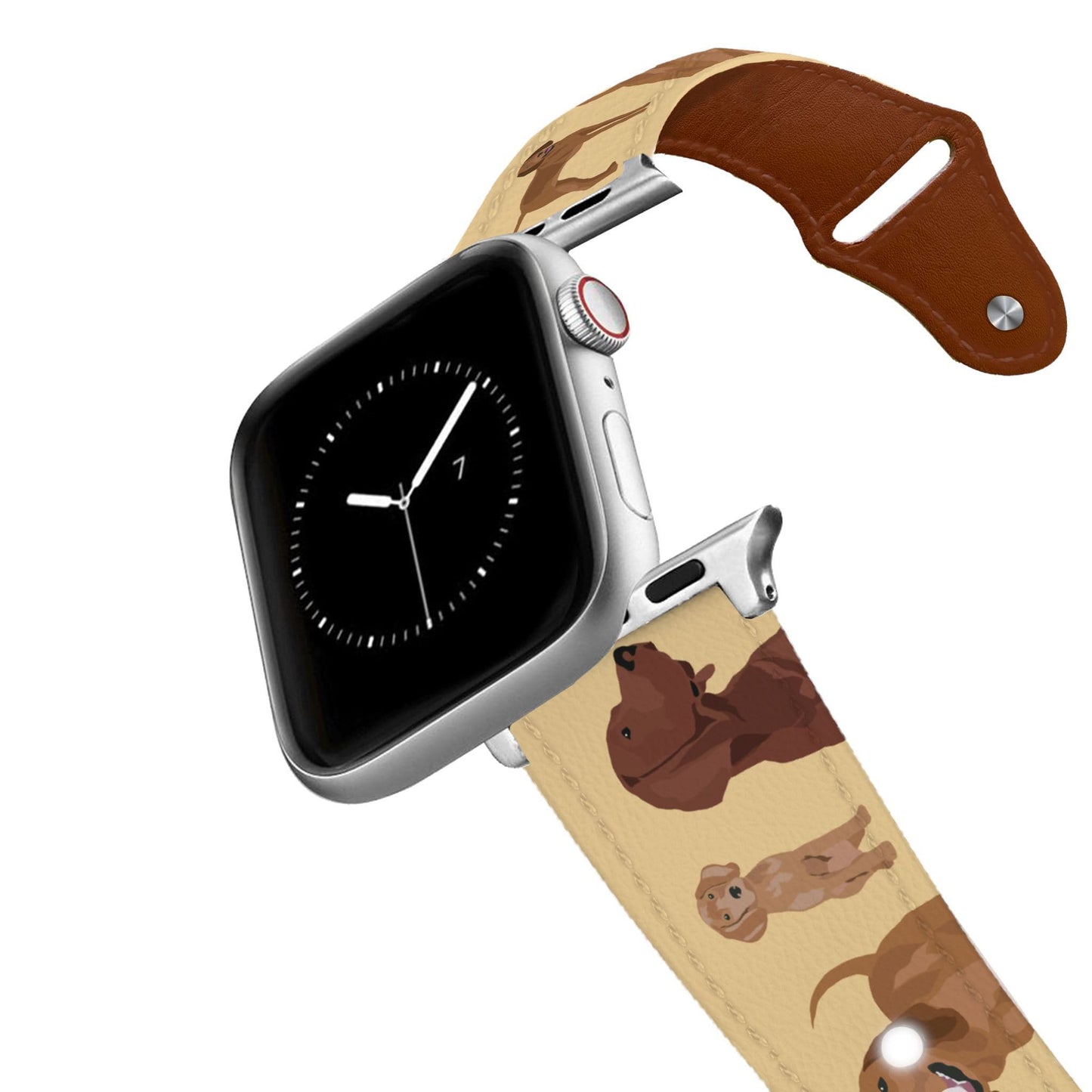 Redbone Coonhound Leather Apple Watch Band
