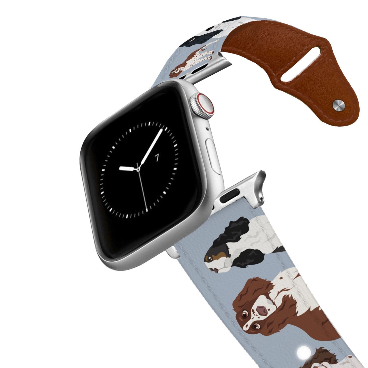 Springer Spaniel Leather Apple Watch Band