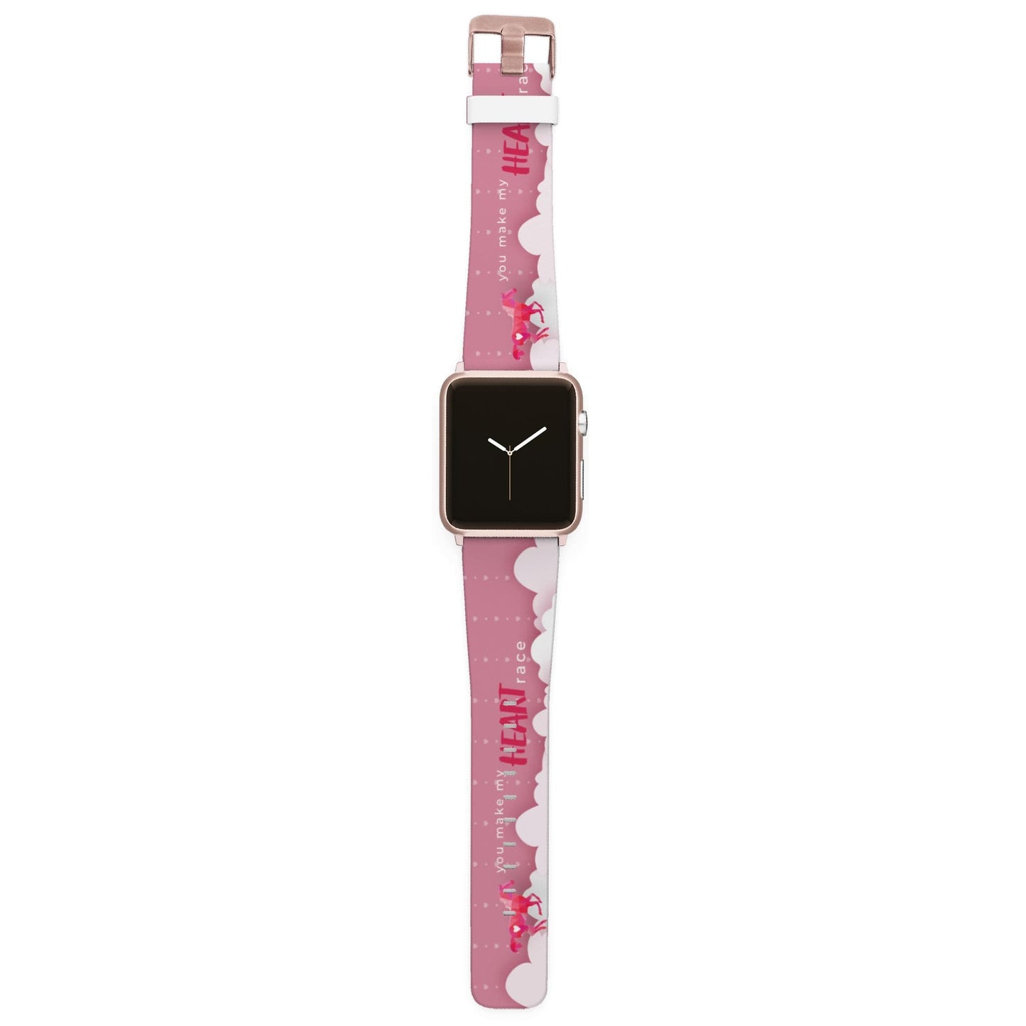 You Make My Heart Race Apple Watch Band