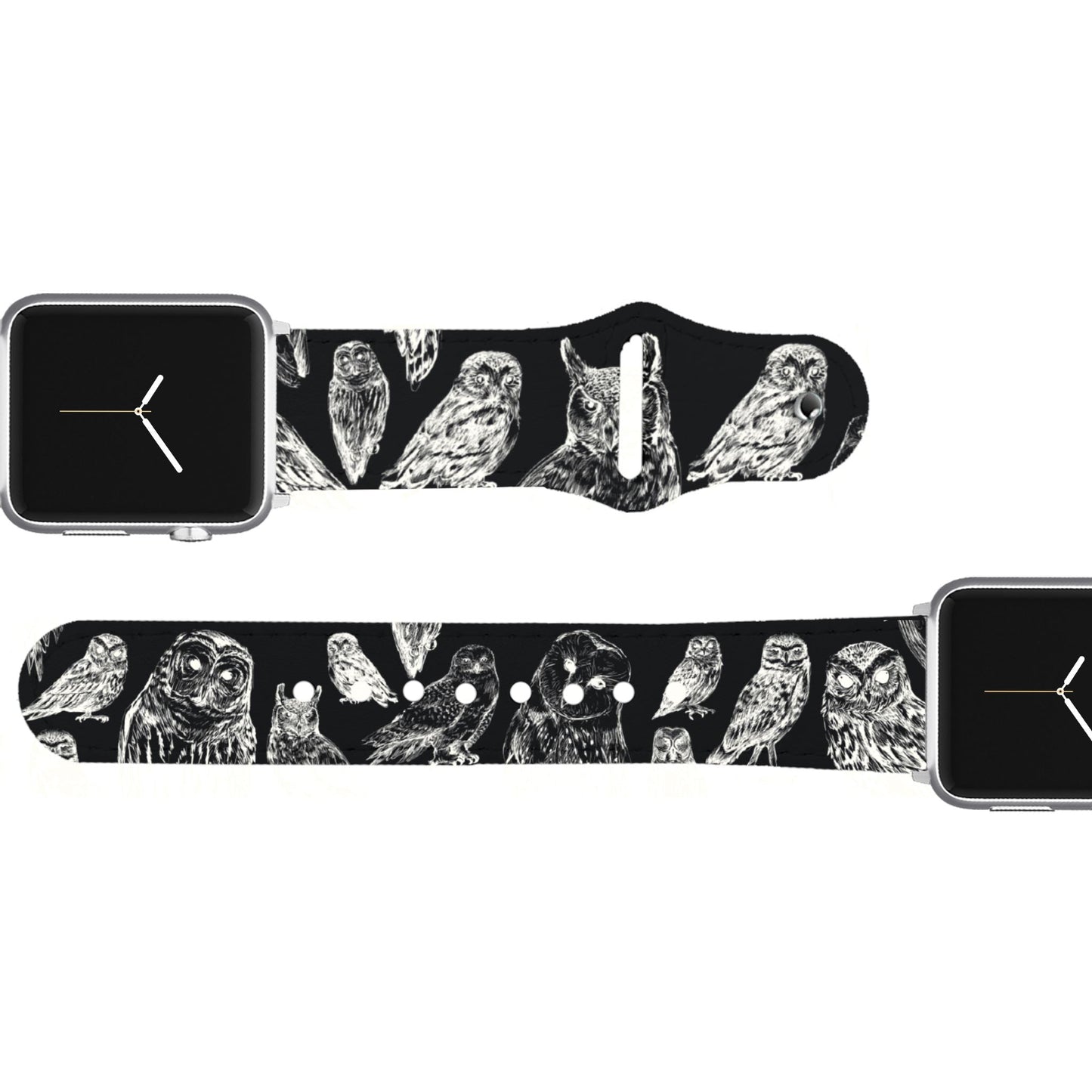 Owls Leather Apple Watch Band
