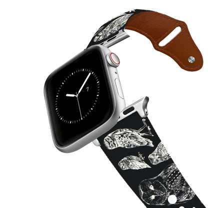 Owls Leather Apple Watch Band
