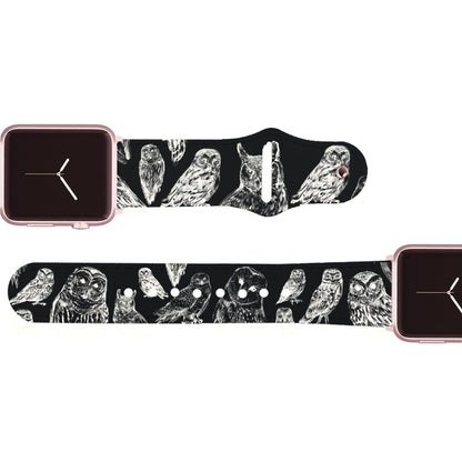 Owls Leather Apple Watch Band