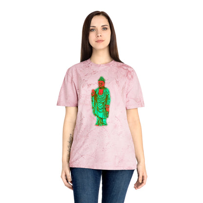 Grand Honor Buddha Watermelon Industrial Dye Premium T-Shirt