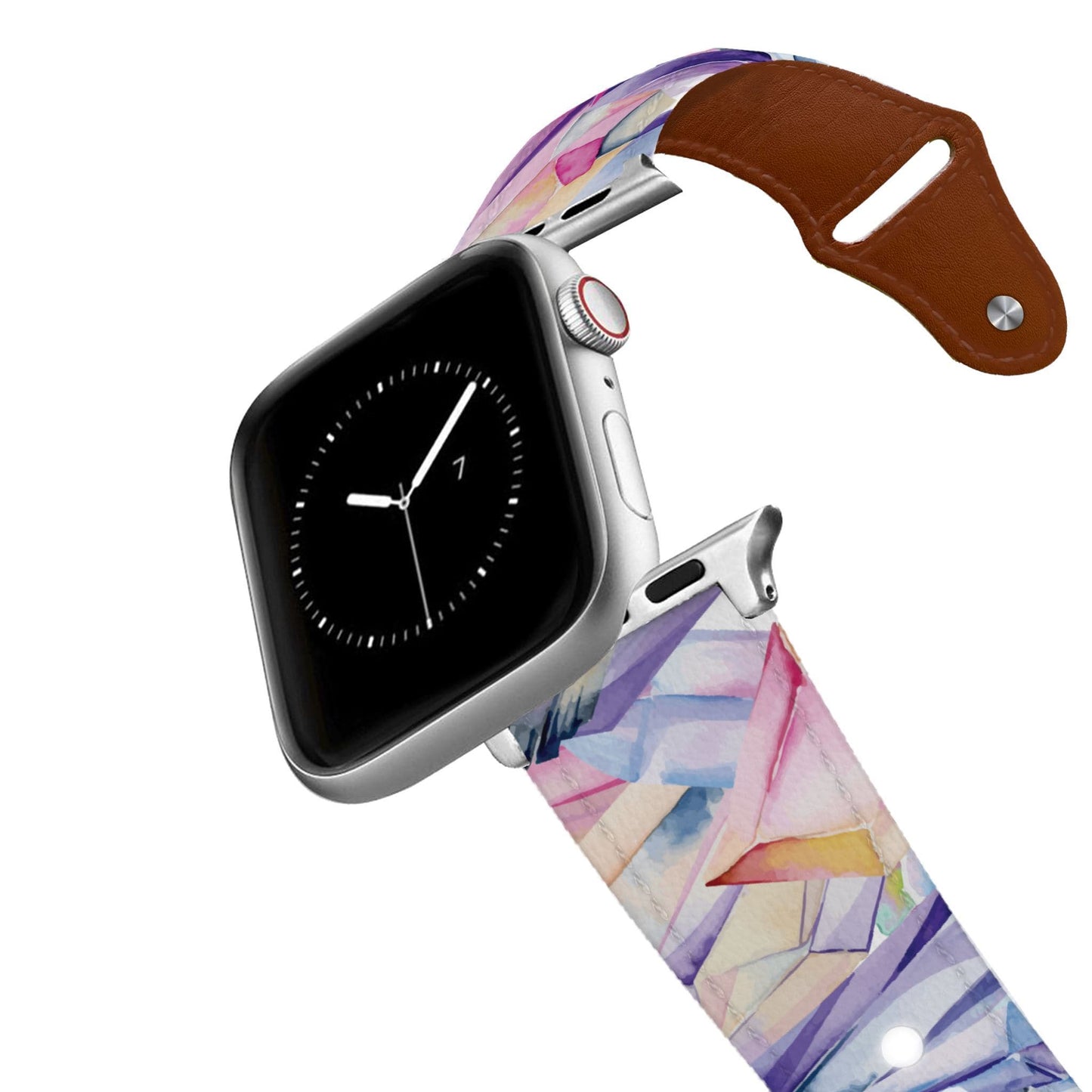 Crystalized Leather Apple Watch Band
