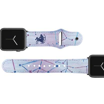 Sagittarius Leather Apple Watch Band