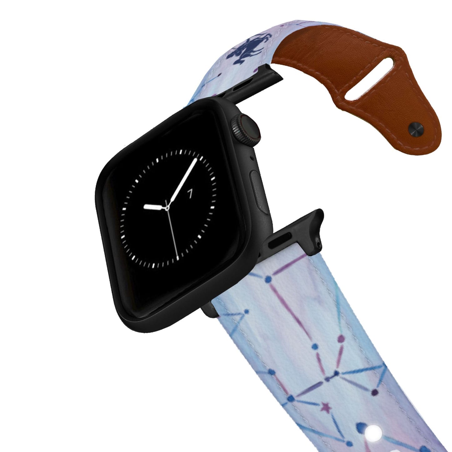 Sagittarius Leather Apple Watch Band