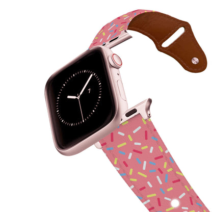 Sprinkles Leather Apple Watch Band