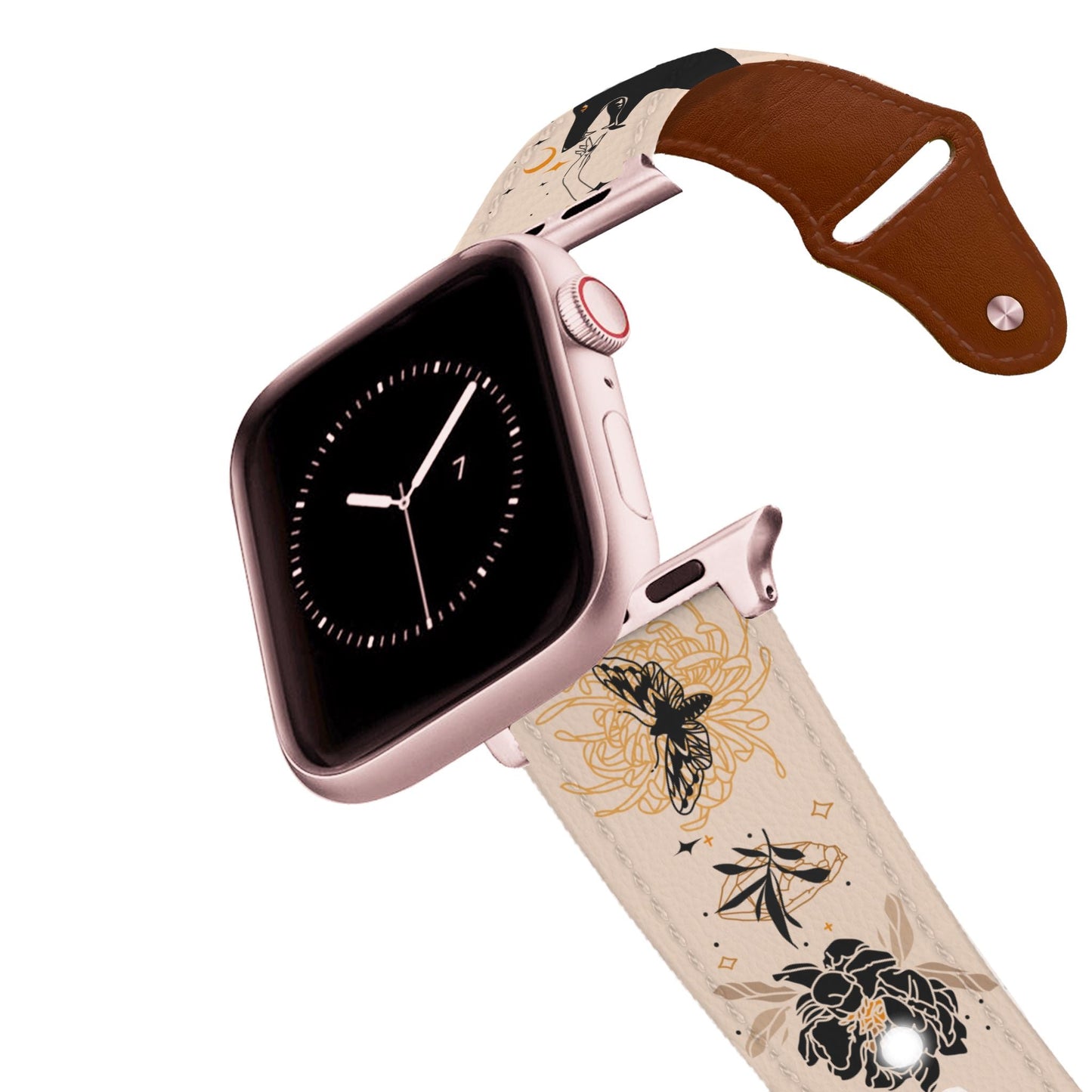 Wolf Child Leather Apple Watch Band