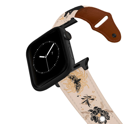 Wolf Child Leather Apple Watch Band