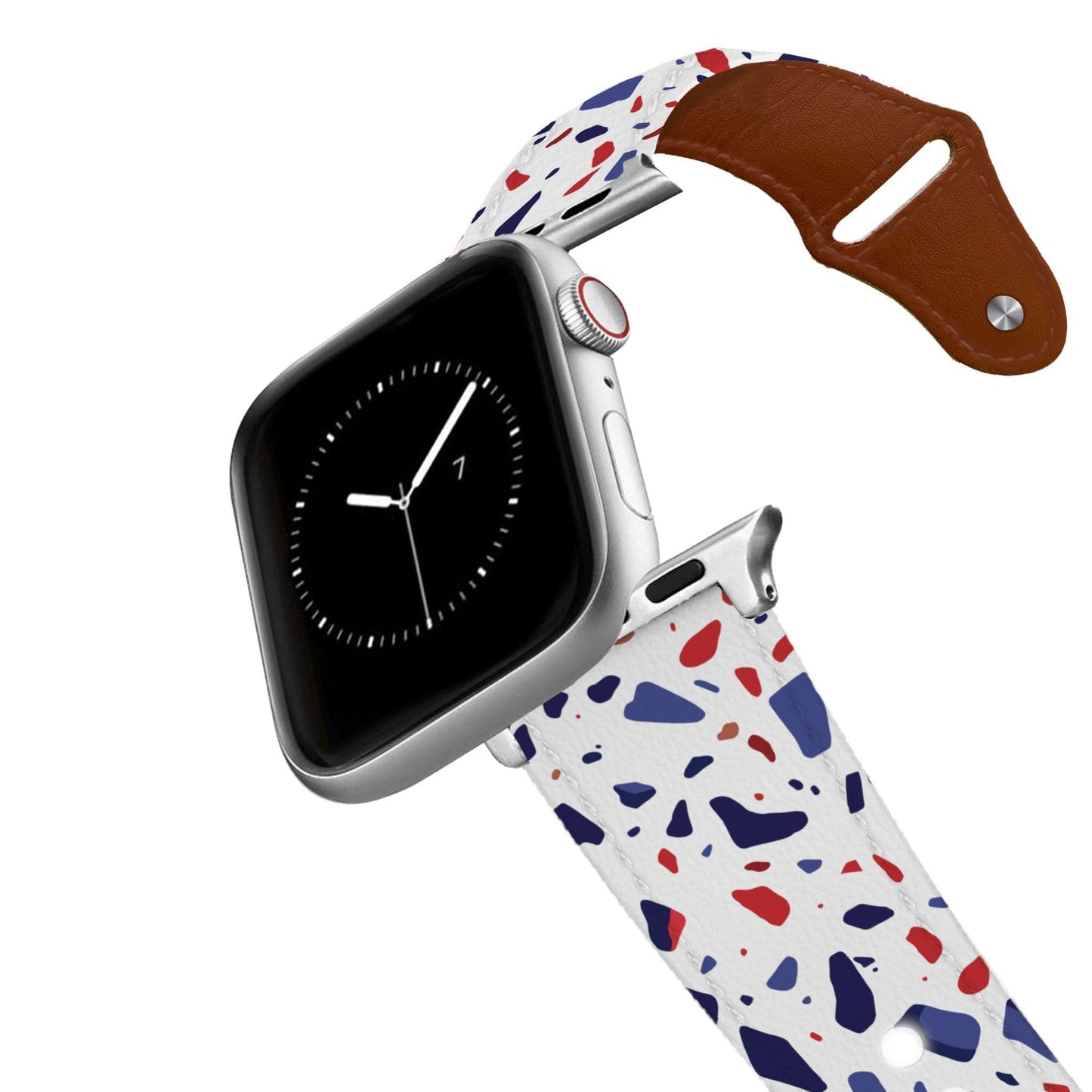 USA Speckles Leather Apple Watch Band