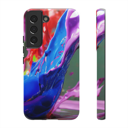 Vibrant Color Splash Tough Phone Case