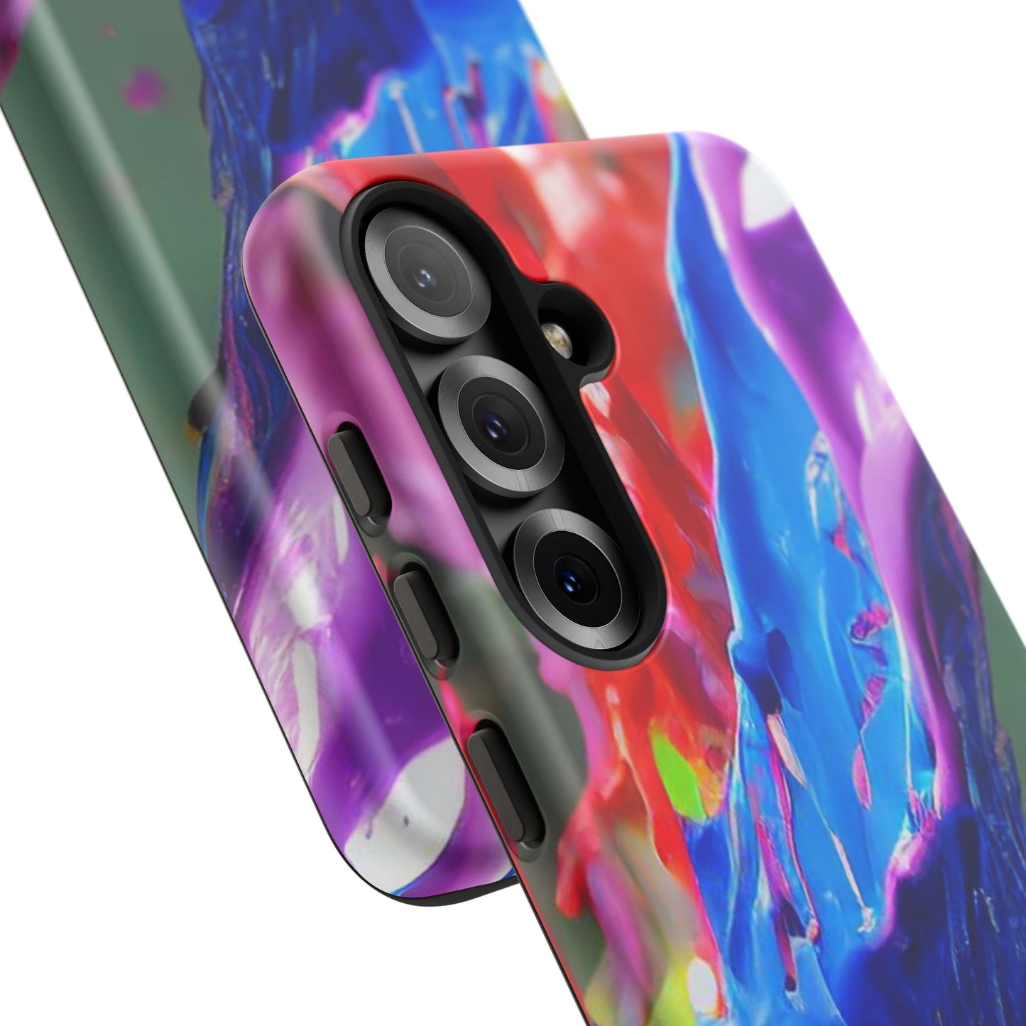 Vibrant Color Splash Tough Phone Case