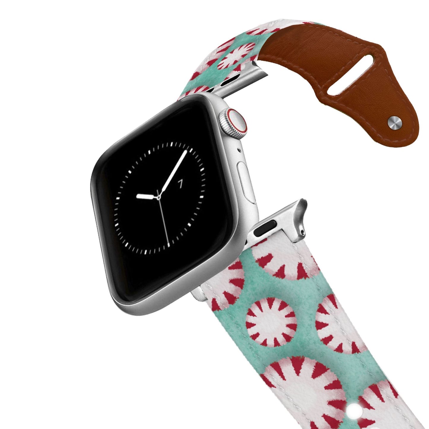 Mint To Be Leather Apple Watch Band