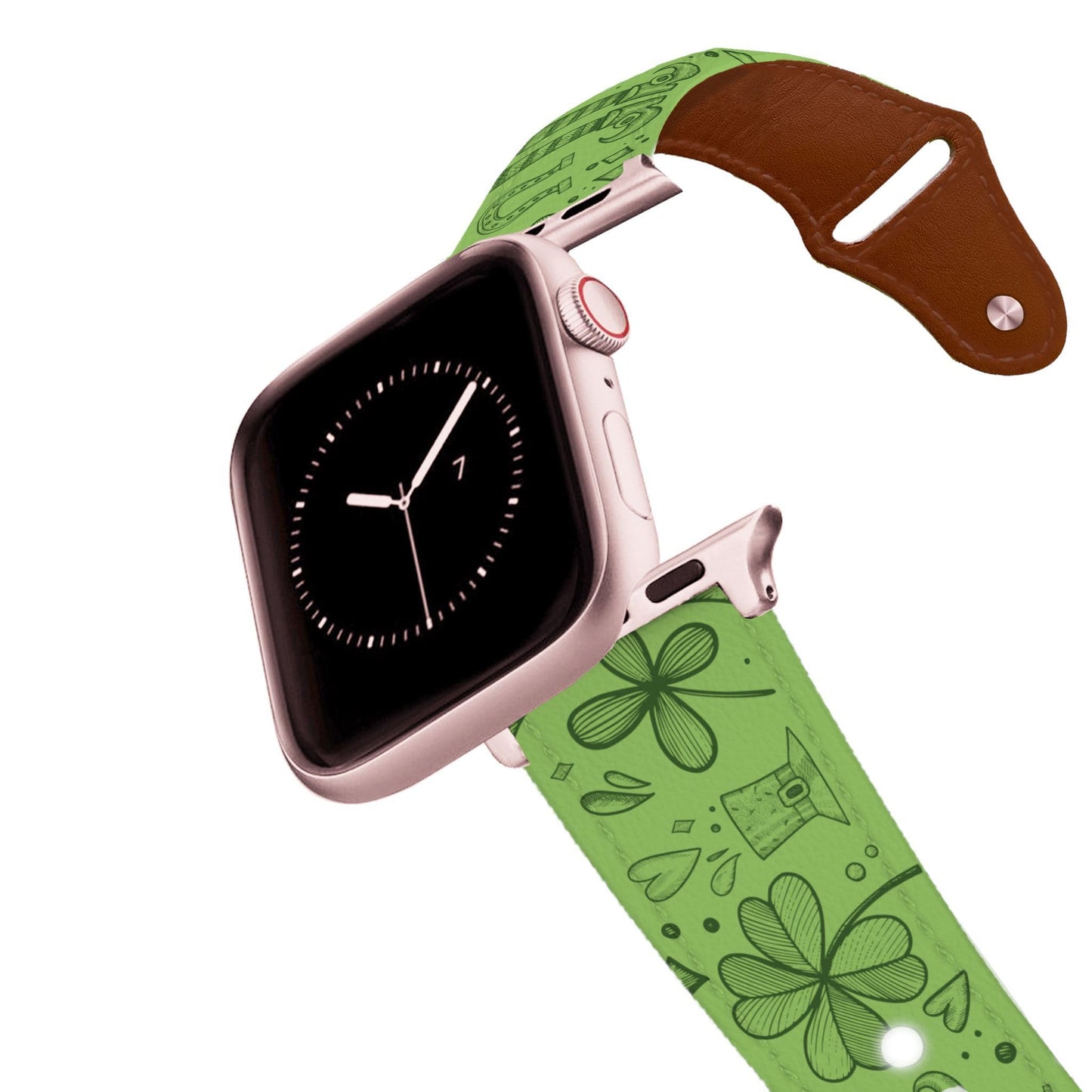 No Pinches Leather Apple Watch Band