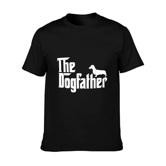 The Dogfather Dachshund Funny Father Dog Lover T-Shirt