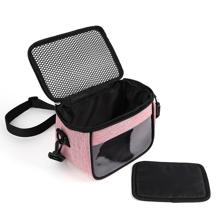 Clear-View Ventilated Travel Bag & Vet Carrier