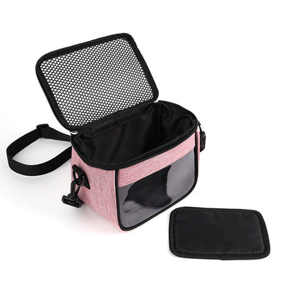 Clear-View Ventilated Travel Bag & Vet Carrier