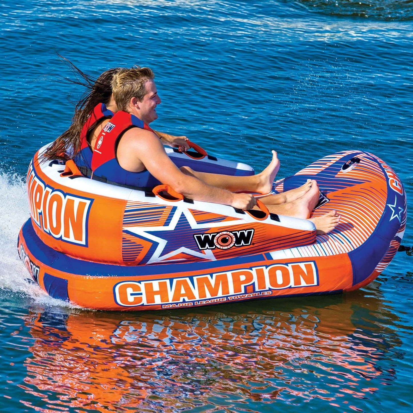 WOW Sports Champion 2-Person Towable (21-1000)