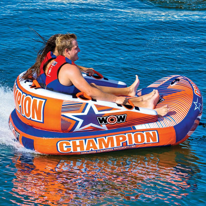 WOW Sports Champion 2-Person Towable (21-1000)