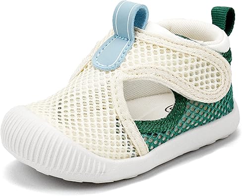 Baby Boy Girl Shoes Lightweight Breathable Toddler Mesh Sneakers Beach Water Shoes Non-Slip First Walking Shoes 6 9 12 18 24 Months