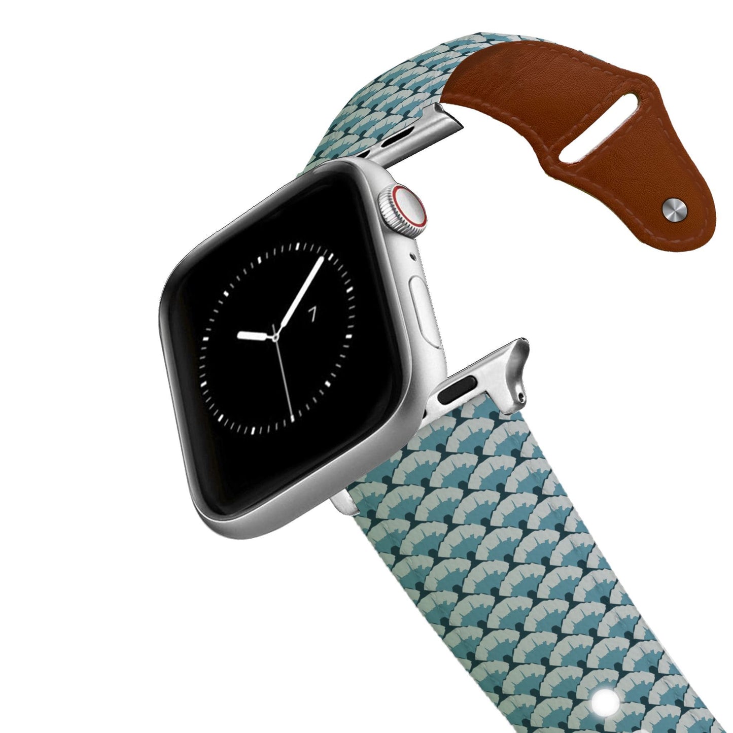 King Scales Leather Apple Watch Band