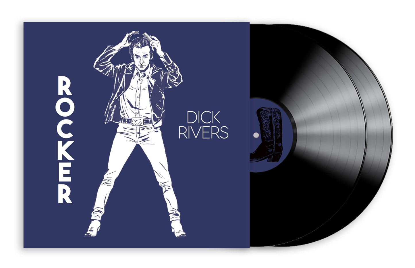 Dick Rivers - Rocker (Hol) [LP] Vinyl Record