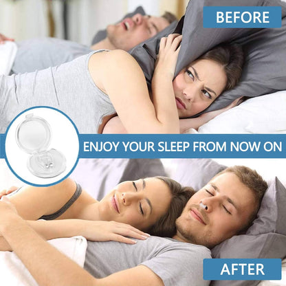 Snore Stopper, Anti Snoring Devices (8 Pack), Silicone Magnetic Stop Snoring Solution, Comfortable & Professional Anti Snoring Nose Clip for Men and Women