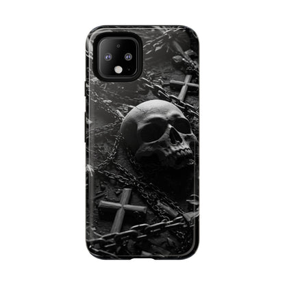 Gothic Skull Tough Phone Case