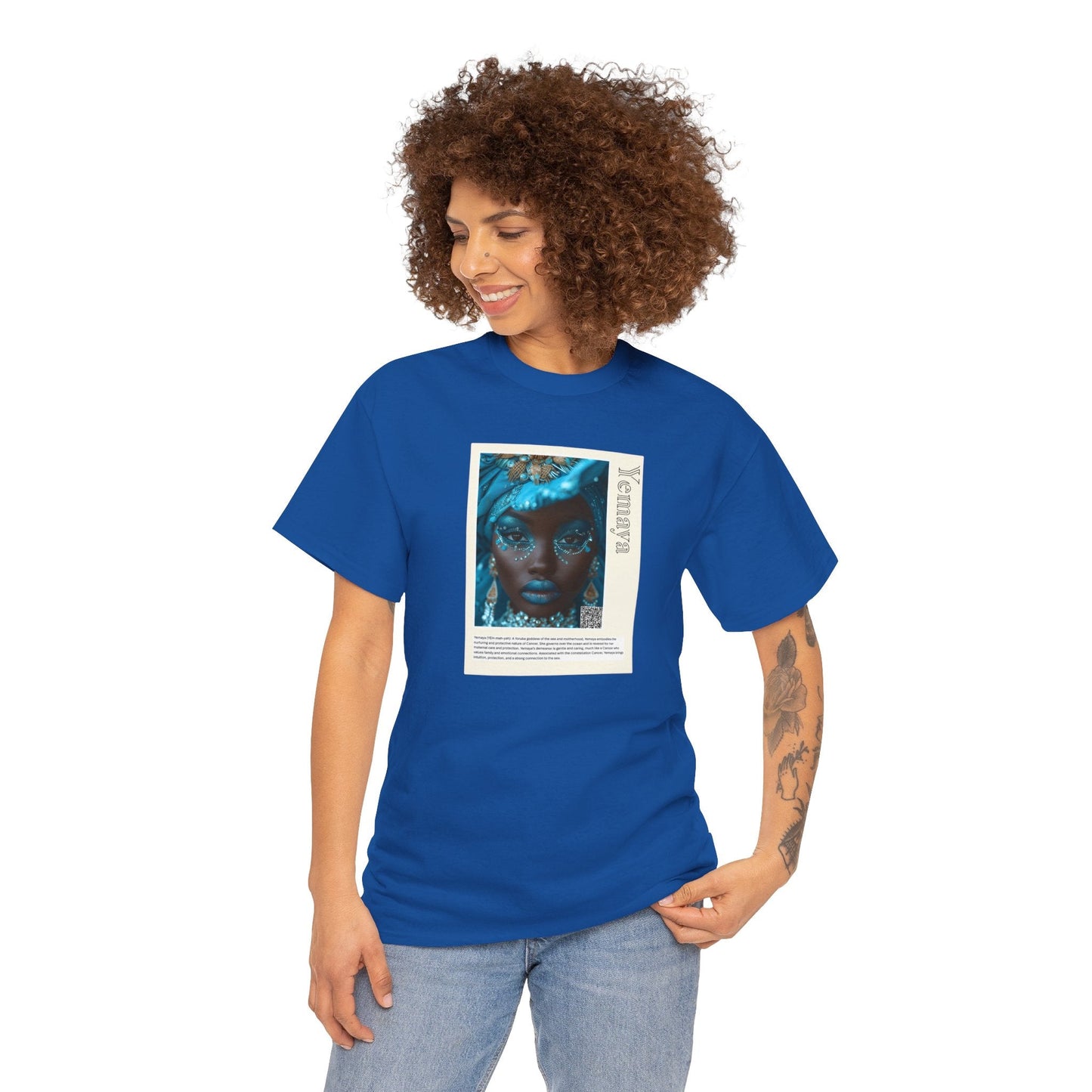 Yemaya Aziza & Fae Unisex Heavy Cotton Tee
