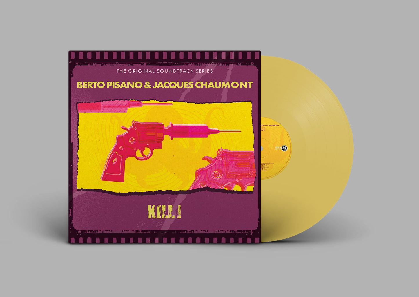 Berto Pisano / Chamont,Jacques (W/Cd) (Ita) - Kill - O.S.T. (W/Cd) (Ita) [LP] Vinyl Record