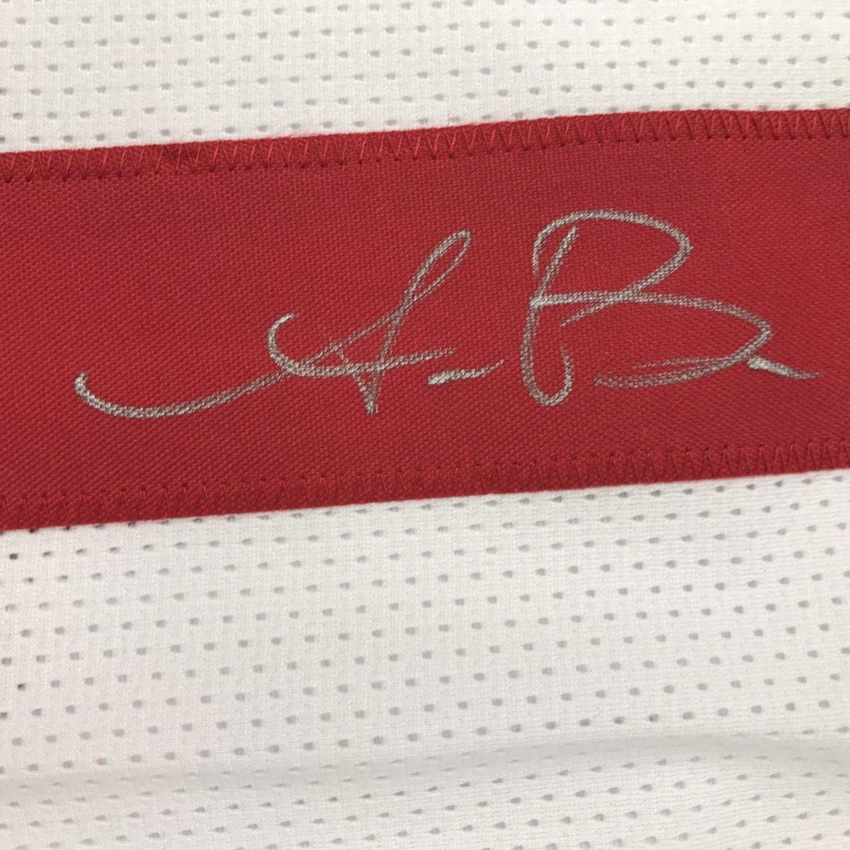 Autographed/Signed AJ A.J. Brown Ole Miss White College Football Jersey JSA COA