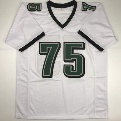 Autographed/Signed Vinny Curry Philadelphia White Football Jersey PSA/DNA COA